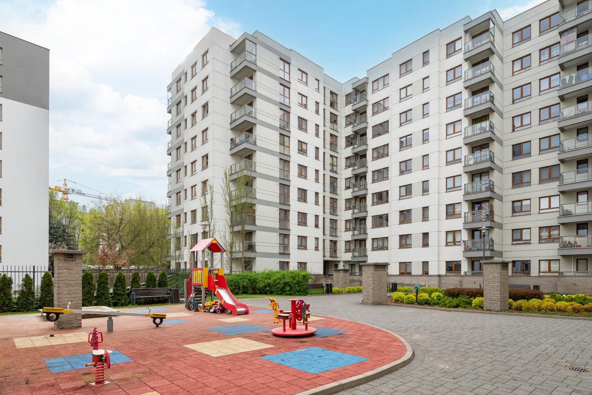 Aleja Krakowska Comfy Apartment Варшава Екстериор снимка